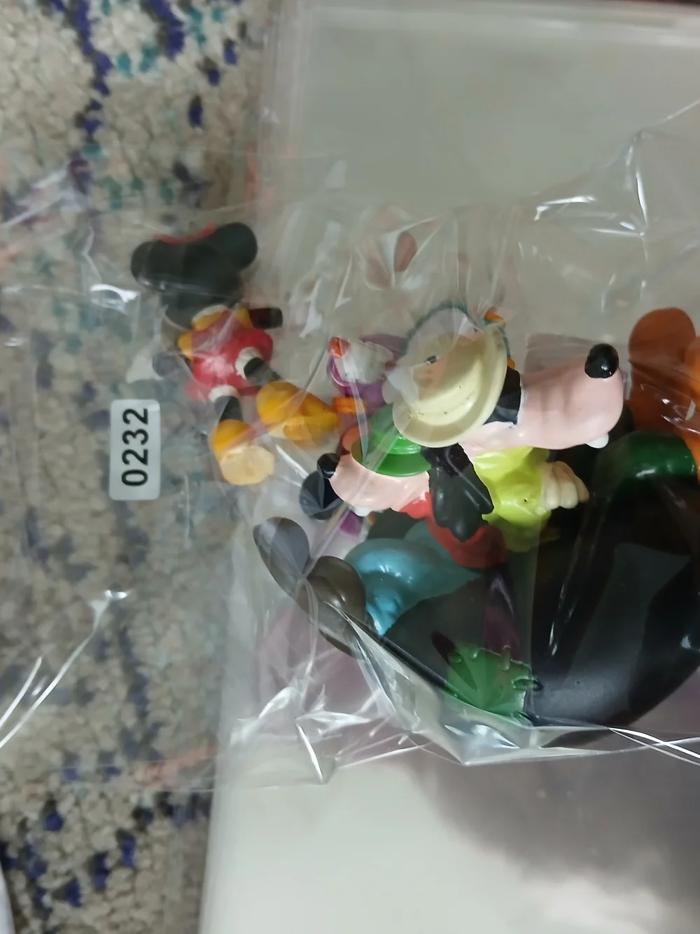 Vintage Disney Mickey, Minnie And Goofy Toys